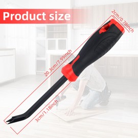 Staple Remover Staple Puller, Heavy Duty Stapler Remover Upholstery Staple Remover Tool, Nail Puller Remover Tool for Carpet,Wood,Floor, Furniture, Construction