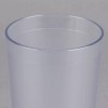 Unbranded/Generic 24 PACK 16 Oz Clear Pebbled Plastic Tumbler Commercial