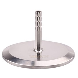 DERNORD Adaptador de púas de manguera sanitaria SUS304 de 5 cm a 0,6 cm (manguera de púas de 1/4 pulgadas)