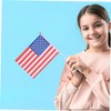 CAXUSD Pcs Mini USA National Flag American Hand Held Flags