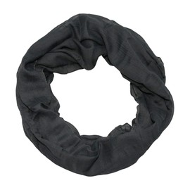 beybey® Fashionable Women's Tube Scarf - Practical Loop Scarf for Versatile Styles - Loop Scarf Women (Anthracite), anthracite