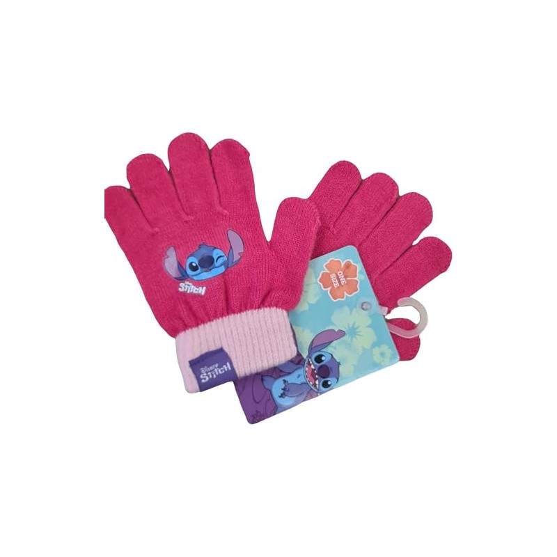 Winter Gloves for Children, Pack of 2, Winter, Unisex, One
