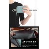 QUARE 5 Rows Genuine Leather Smart Key Case, Card Case,