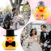 Wedding Ducks, Bride and Groom Squeaky Duck Wedding Couple for