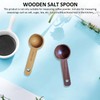 2 Coffee Measuring Spoons, Wooden Coffee Spoons, Wooden Salt Spoons,
