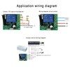 DC 12V Remote Control Switch 433Mhz RF Wireless Relay Receiver