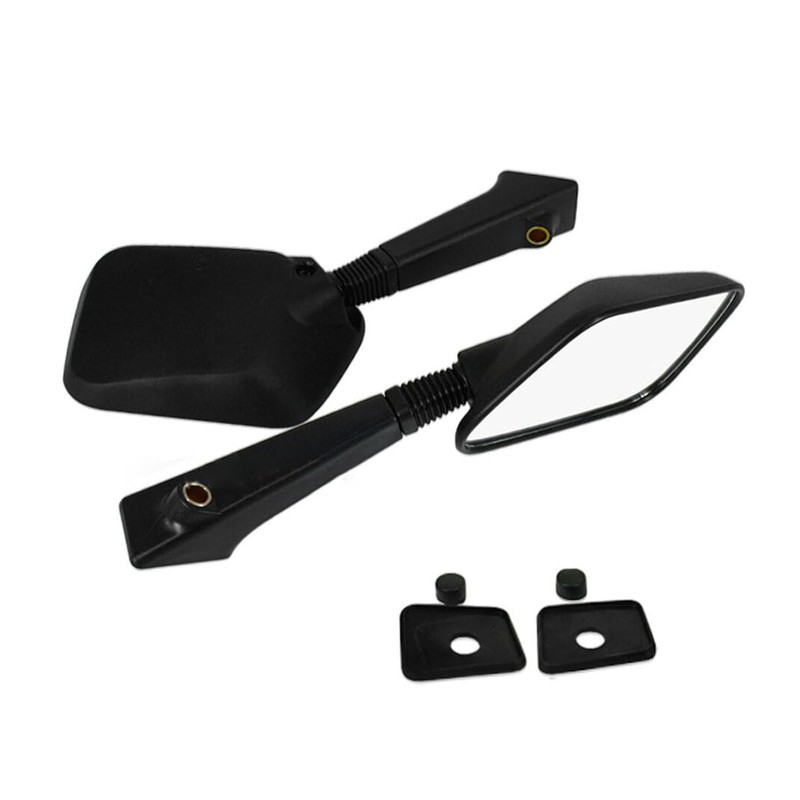1Pair Motorcycle Rear View Mirrors Handlebar Rear View Side Mirrors