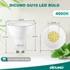 DiCUNO Classic GU10 LED Bulbs 4.5 W, Neutral White 4000
