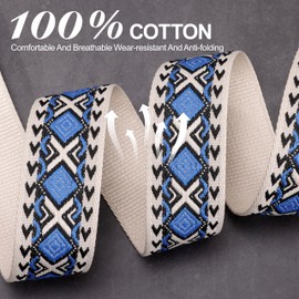 YIKOKO Guitar Strap, Head Layer Cowhide Leather End, 2 Inches Wide, for Acoustic and Bass Electric Guitars, Free Button, 2 Strap Locks and 4 Guitar Picks