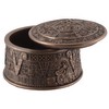 Veronese Aztec Solar Calendar with Lid Bronzed