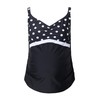 Ulla Popken Bellieva Women's Plus Size Plus Size Tankini Top