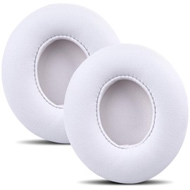 Professional Replacement Ear Pads,Earpads Compatible with Beats Solo 2 & Solo 3 Wireless On-Ear Headphones,Soft Protein Leather,Noise Isolation Memory Foam,Strong Adhesive Tape,2 Pieces