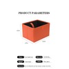 Qirc New Leak-Proof Car Trash Can, Universal Hanging Auto Garbage