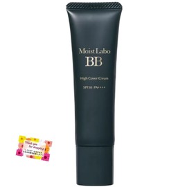 Concealer-like coverage! Moist Lab High Cover Medicinal Whitening BB Cream, 6 Effects in 1 Bottle, Niacinamide Blend, SPF50PA++++, Sweat and Water Resistant, Natural Ochre, 1.1 oz (30 g)