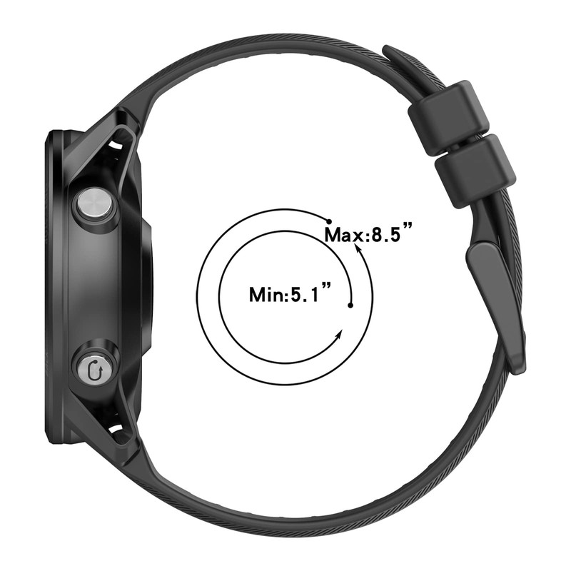 22.4mm Quick Release Watch Band for Garmin Forerunner 955 Descent