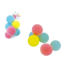 Pack of 6 Sponge Balls, Perfect for Indoor Ball Play
