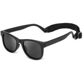 Hifot Kids Sunglasses Boys Girls, UV Protection Polarized Baby Sunglasses, Rubber Flexible Children Toddler Sunglasses Age 2-7