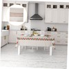 BIUDECO Holiday Party Tablecloth Rectangular Winter Decor Christmas Dinner Table