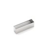 De Buyer 3943.10 Stainless Steel Rectangular Ring, Sharp Corners