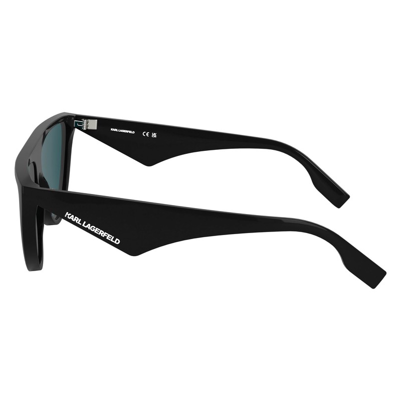 KARL LAGERFELD Unisex KL6185S Sunglasses, Black, One Size, black