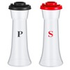 Romooa Set of 2 Plastic Salt and Pepper Shakers with