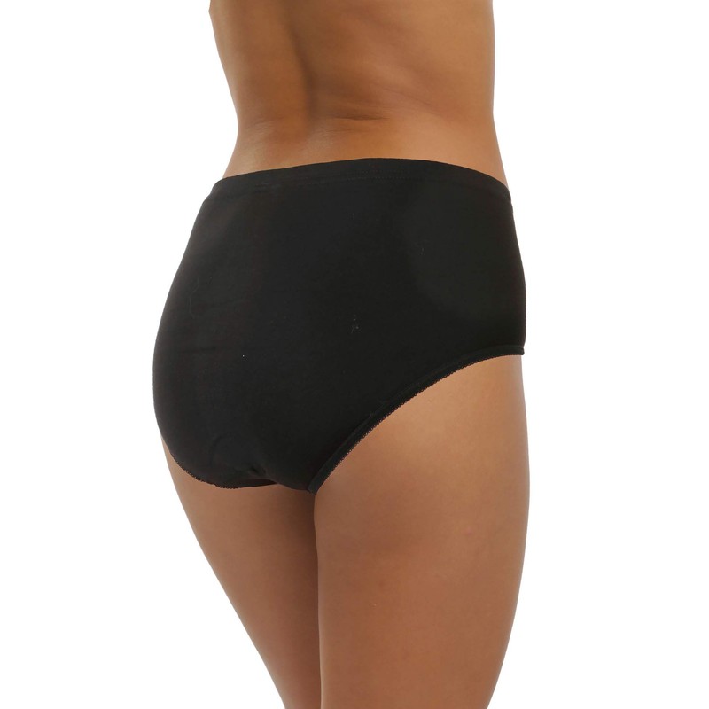 LisaModa Women's Waist Briefs Pack of 6 Seamless Stretch Cotton,