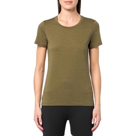 Icebreaker Merino Wool T Shirts for Women - Loden - Small