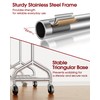 Sakugi Heavy Duty Clothes Rack - Garment Rack with Extendable