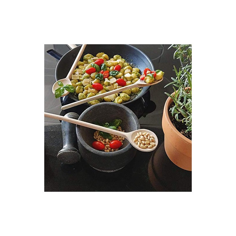 Hofmeister Holzwaren Round Cooking Spoon 20 cm Length