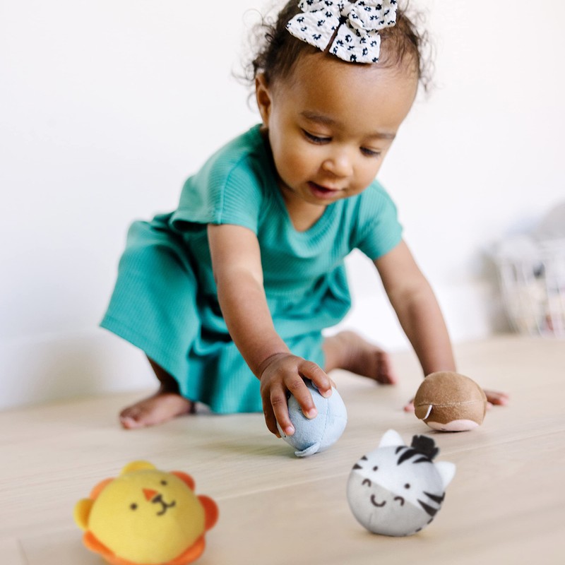 Melissa & Doug Rollables Safari and Farm Friends Infant and