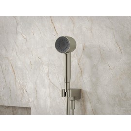 Kohler 26309-BN Statement Wall-Mount Handshower Holder, Vibrant Brushed Nickel