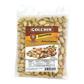 Golchin Roasted & Salted Pistachios, 8 oz