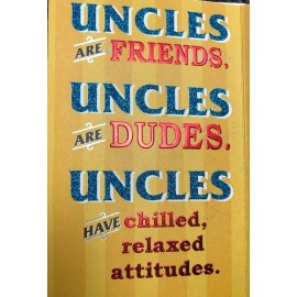 American Greetings Happy Birthday Best Cool Fun Great Tough  Smart Uncle American Greetings Card