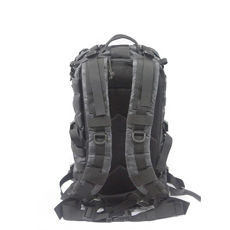 Tactical Assault Rush Backpack - Waterproof Nylon 1000D, MOLLE System,