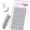 Double Layer Volume Eyelashes, 9 mm, 10D, 0.07 mm, D