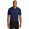 Port Authority Silk Touch Performance Pocket Polo, Navy, Medium