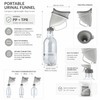 Portable Urinal Funnel for Travel & Outdoor Use – Reusable