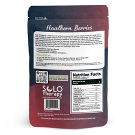 Hawthorn Berries Whole 56 grams - Hawthorn Berries Dried Herbal Tea - Resealable Bag - 56 grams - Hawthorn Berries Tea (Hawthorn Berries)