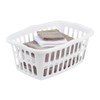 Sterilite 12-Pack Rectangular Laundry Basket, Plastic Clothes Hamper, 1.5 Bushel,