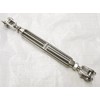 Jaw Jaw Turnbuckle Stainless Steel M16 (Open Body Wire Rope