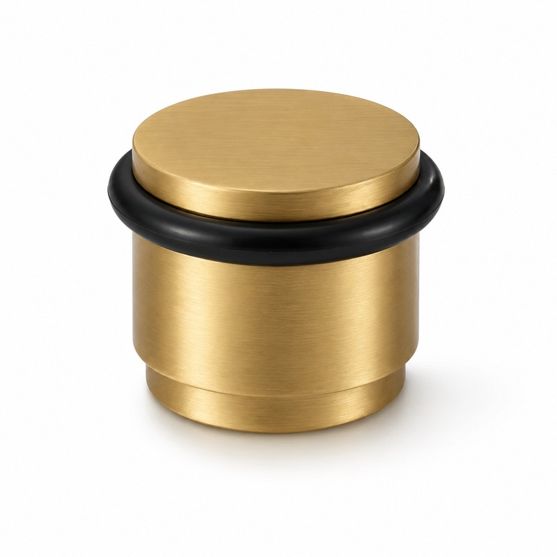 Brass Door Stopper - Matte Gold, Antique Bronze & Nickel