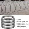 294FT Razor Wire Galvanized Barbed Wire Razor Ribbon Barbed Wire,Razor