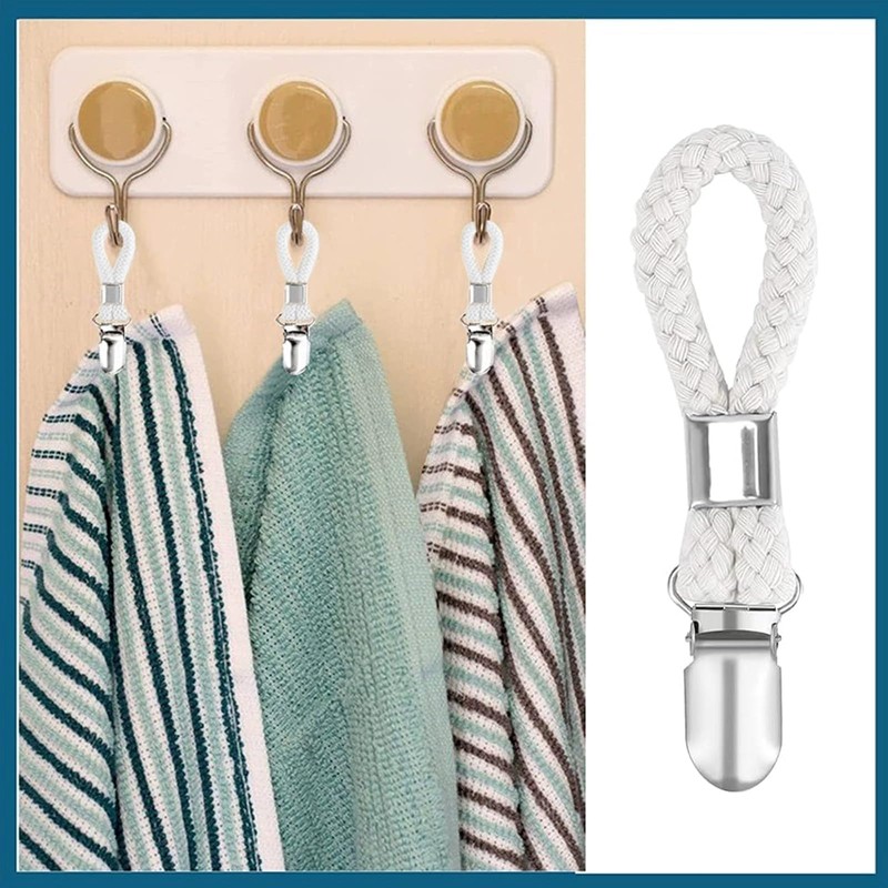 Towel Hangers, 8 Pieces Towel Clips for Hanging, Towel Clips