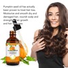 Pumpkin Oil for Hair Growth 60ml, Oil for Hair, Eyebrows and Eyelashes, Hair Loss Treatment Oil - Aliver