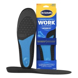 Plantillas De Gel Dr. Scholl's Trabajo Hombre Tamaño De La Plantilla 26-32