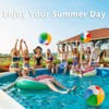 KSVFTB 6 PCS Beach Ball Rainbow Beach Balls 30 Cm