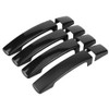 Door Handle Cover, 4 Pieces Car Glossy Black Exterior Door