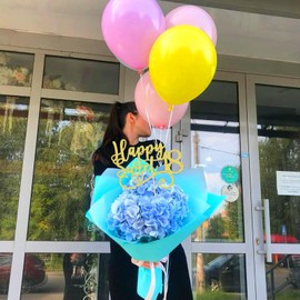 12Pcs Happy Sweet 18 Party Centerpiece Sticks Golden 18th Birthday Flower Toppers for Boys Girls 18th Birthday Table Decorations Floral Table Topper for Sweer 18th Golden Birthday Party Centerpiece