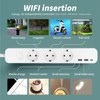 Smart Power Strip 3 Outlets 2 USB Ports 1 Type