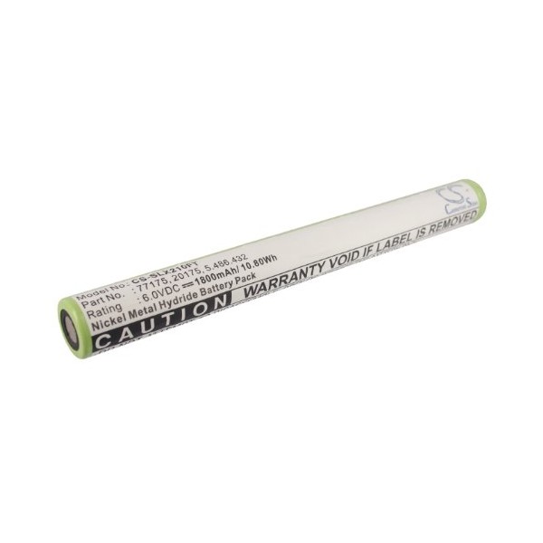 Replacement Battery for Streamlight SL20X-LED, Ultrastinger Part NO 20175, 5.486.432,